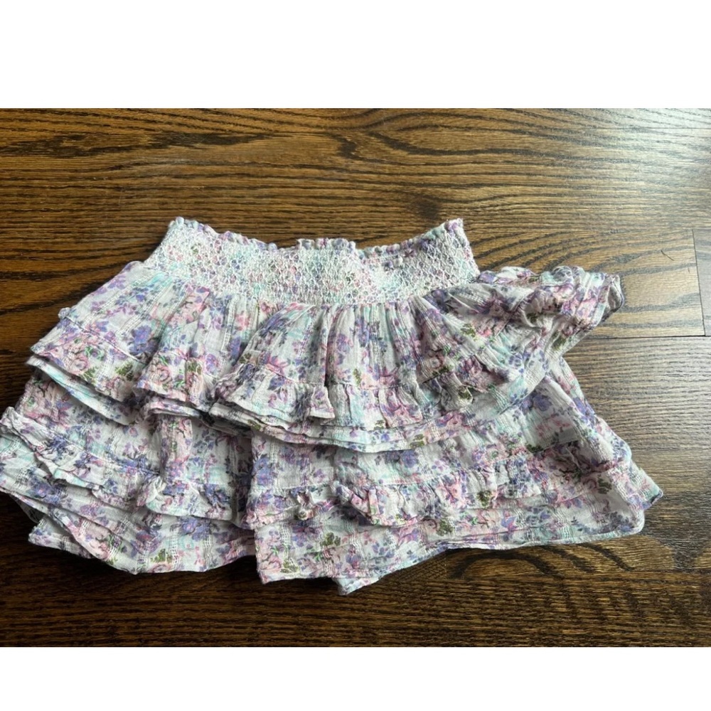 LoveShackFancy Girls Purple Skirt size 5/6 year